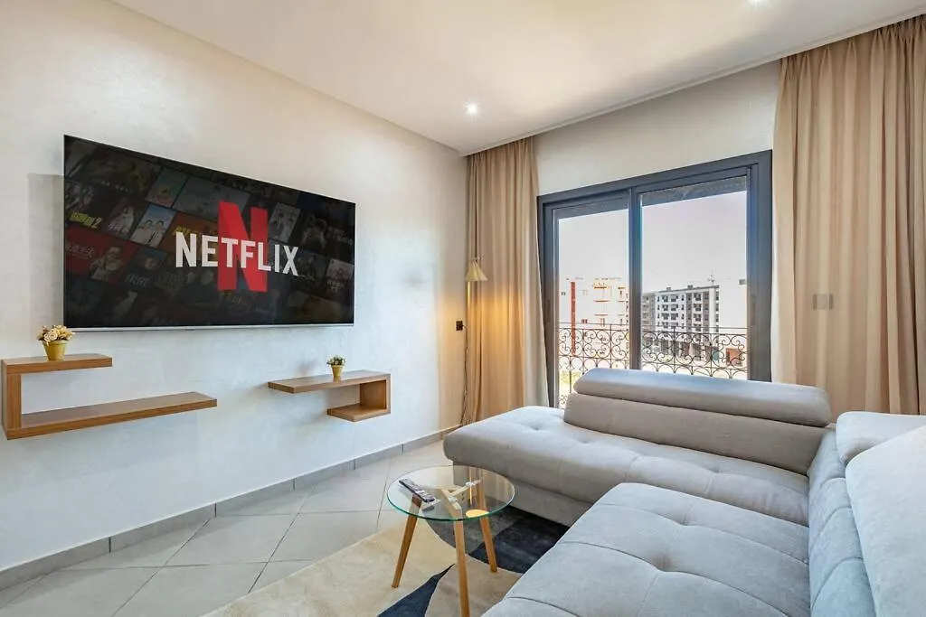R35 Paisible Et Tout Confort : Netflix+Parking+Wifi Gratuit Marrakesh